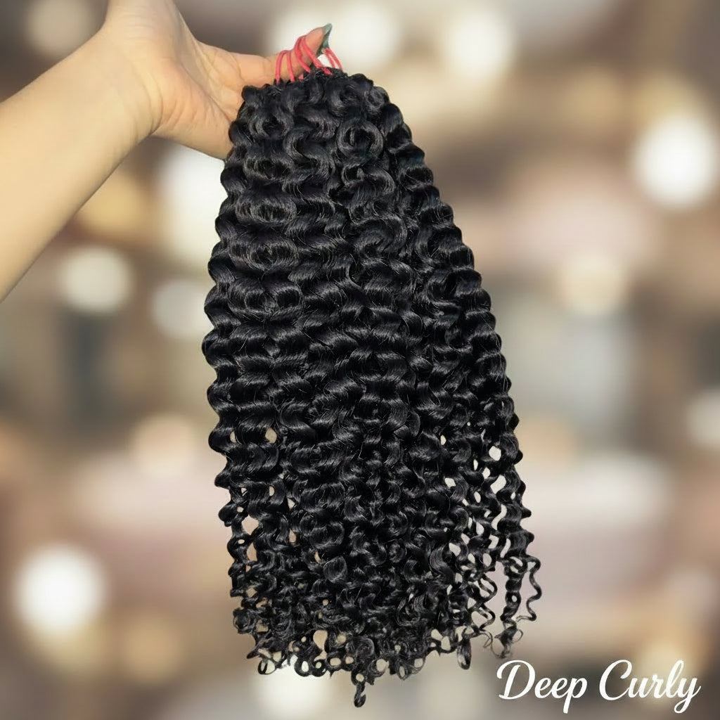 Everythinglluxe Raw Indian Feather Crochet Bulk; Miracle Knots