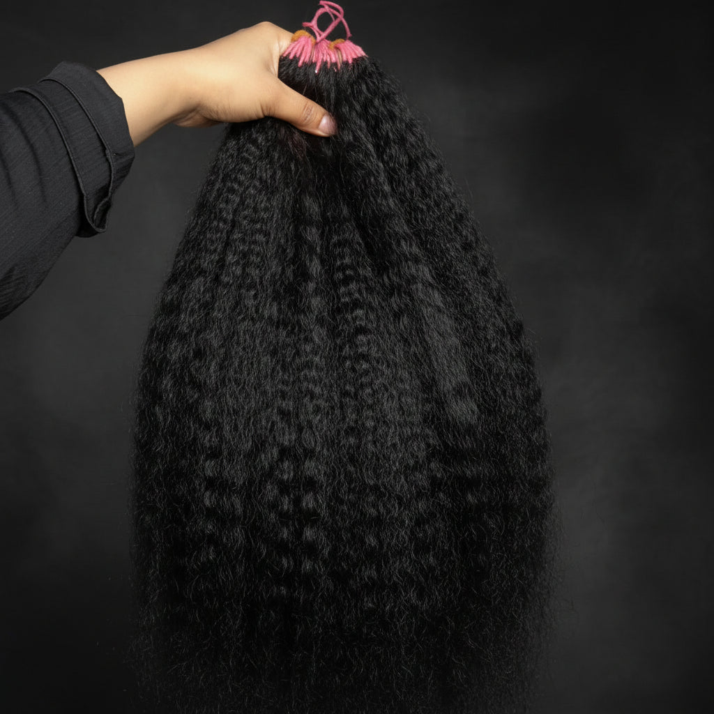 Everythinglluxe Raw Indian Feather Crochet Bulk; Miracle Knots