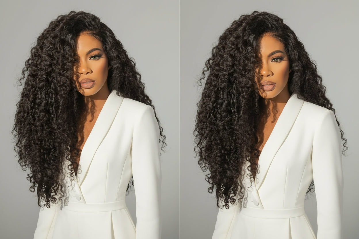 Burmese Curly LLUXE Human Hair Wig