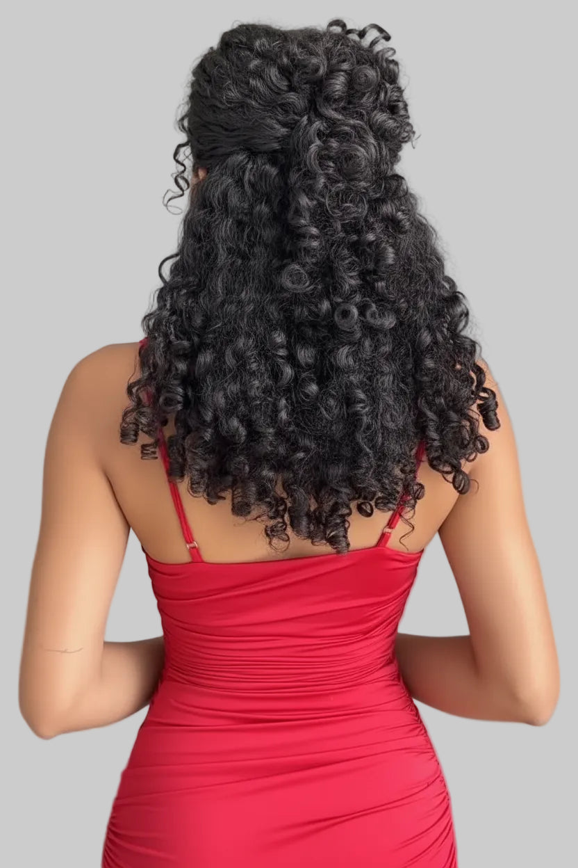 Burmese Curly LLUXE Human Hair Wig