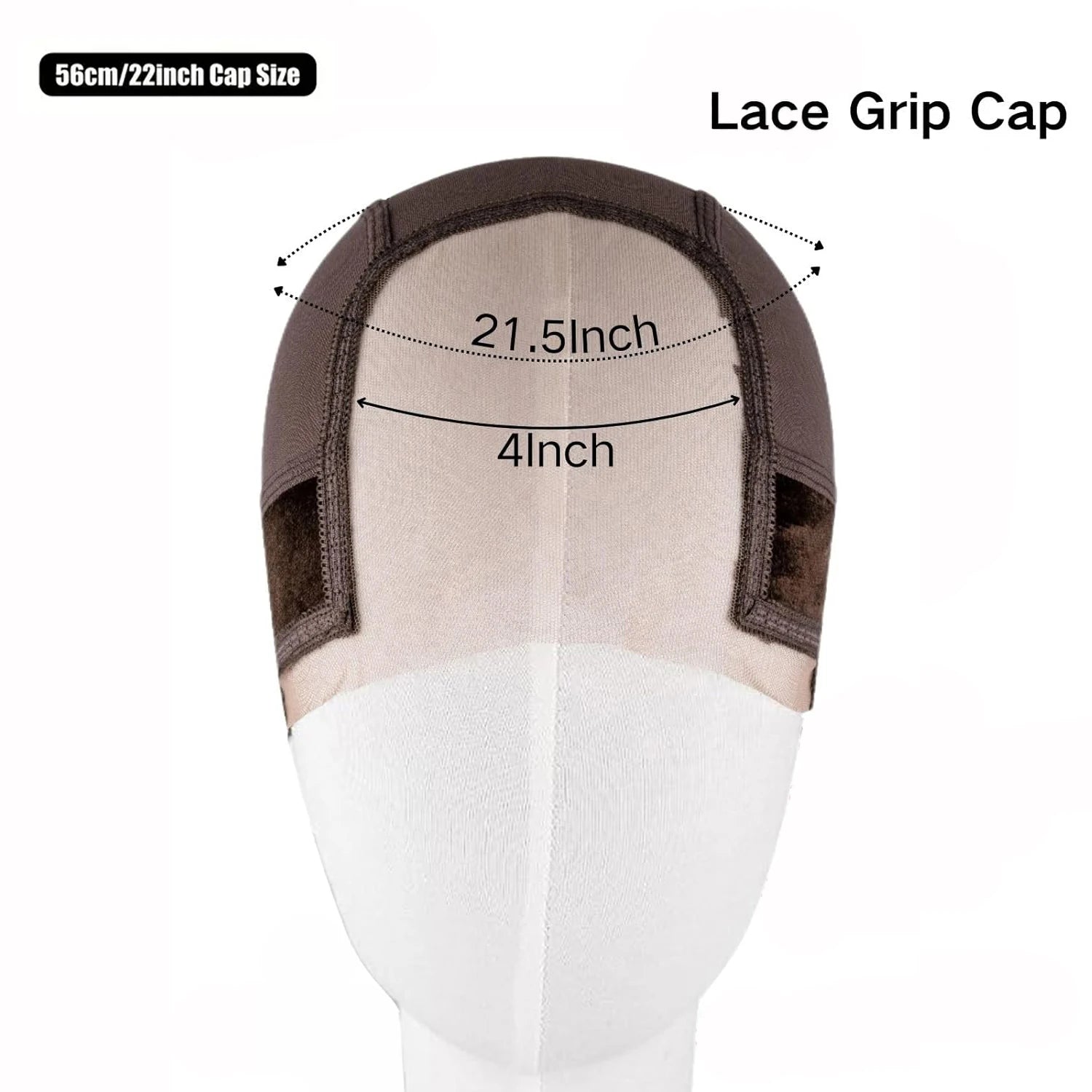 HD Lace Wig Cap with Adjustable Velvet Grip | Nude Wig Cap