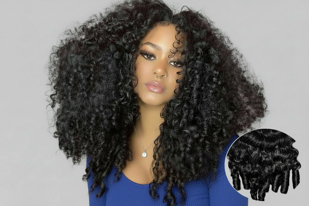 Burmese Curly LLUXE Human Hair Wig